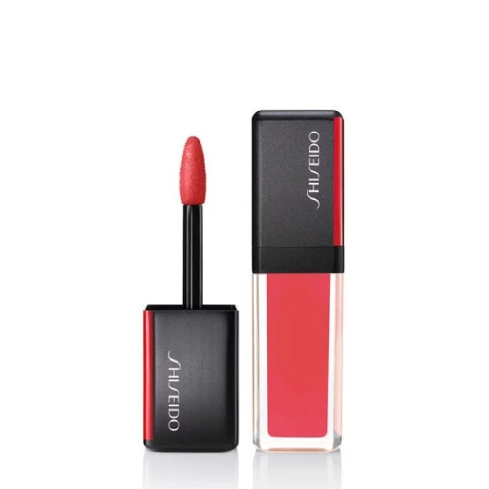 Shiseido Laquerink Lipshine in Coral Spark
